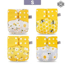 Fralda Ecológica Ajustável - Kit 4un