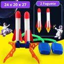 Lançador de Foguete com Bomba de Pé