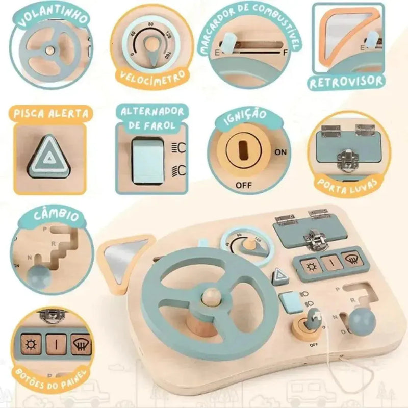 Painel Motorista Atividade Montessori