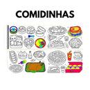 Bobina Criativa de Desenhos (3 Metros de Muitos Desenhos)