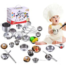 Kit cozinha infantil inox - 25 Peças