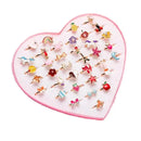 Anéis Ajustáveis Infantil - 36 peças