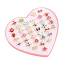 Anéis Ajustáveis Infantil - 36 peças