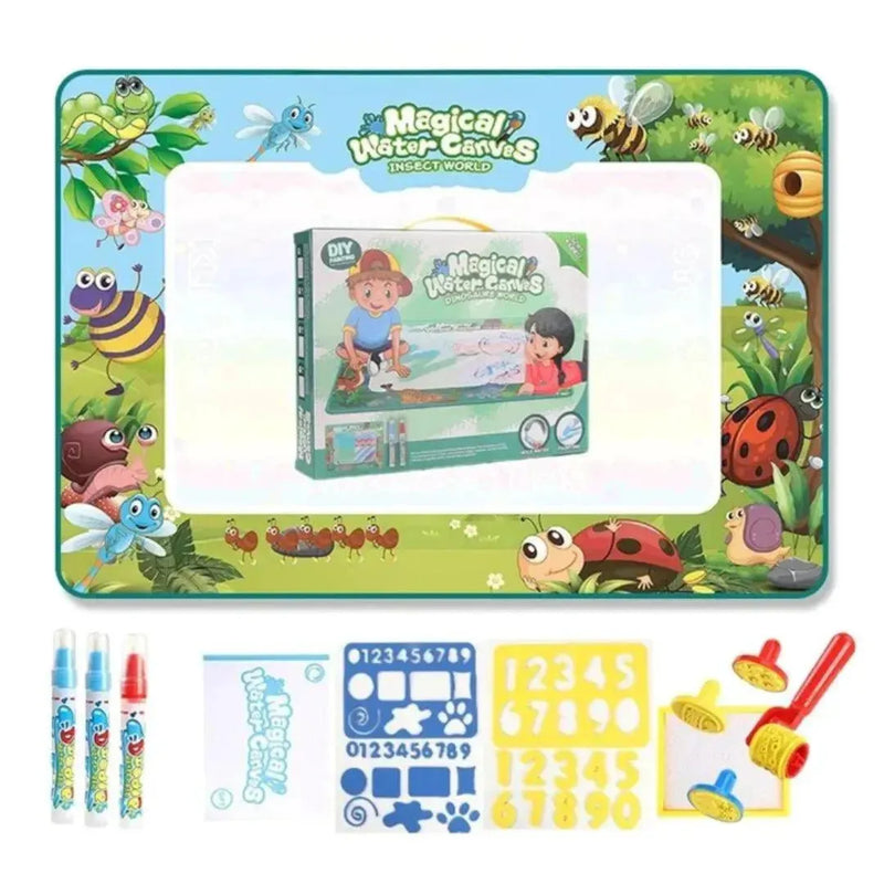 Tapete Pintura com Água - Reutilizável