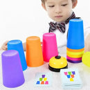 Jogo dos Copos com Cartas