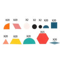 Quebra-Cabeça Educativo 3D Montessori - 180 Peças