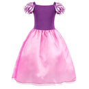 Vestido Infantil Princesa Rapunzel