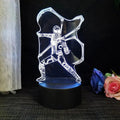 Luminaria Homem Aranha - LED 3D Com Controle 16 Cores