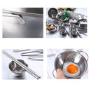 Kit cozinha infantil inox - 25 Peças
