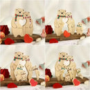 Quebra-Cabeça Família Urso Natal - Personalizado