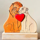 Quebra-Cabeça Personalizado - Família Rei Leão