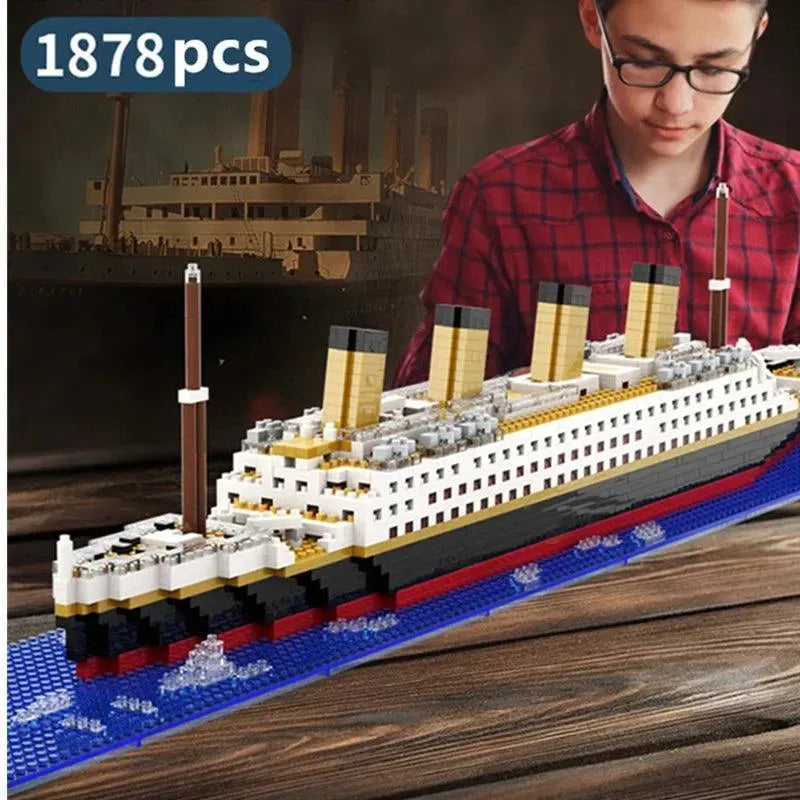 Bloco de Montar Titanic - 1878pcs