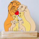 Quebra-Cabeça Personalizado - Família Rei Leão