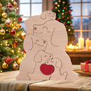 Quebra-Cabeça Família Cachorros - Personalizado