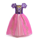Vestido Infantil Princesa Rapunzel