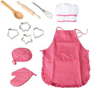 Kit Avental de Cozinha Infantil