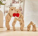 Quebra-Cabeça Personalizado - Família Urso