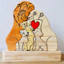 Quebra-Cabeça Personalizado - Família Rei Leão