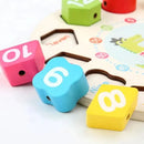 Relógio Quebra Cabeça Montessori