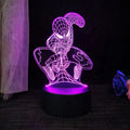 Luminaria Homem Aranha - LED 3D Com Controle 16 Cores