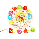 Relógio Quebra Cabeça Montessori