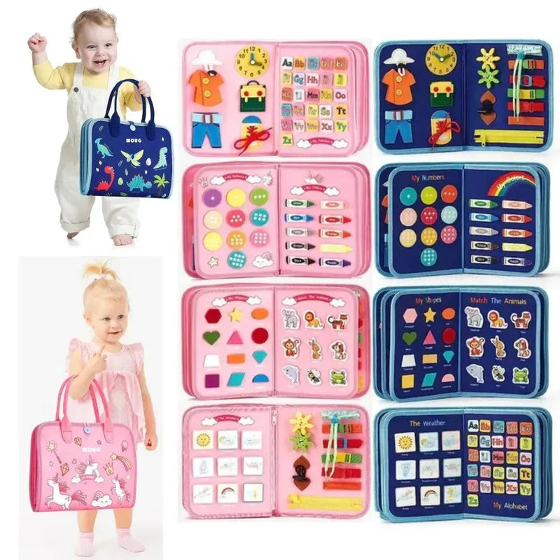 Livrinho Educativo Sensorial Montessori + Brinde exclusivo I Desenvolvimento infantil  - Loja Oficial